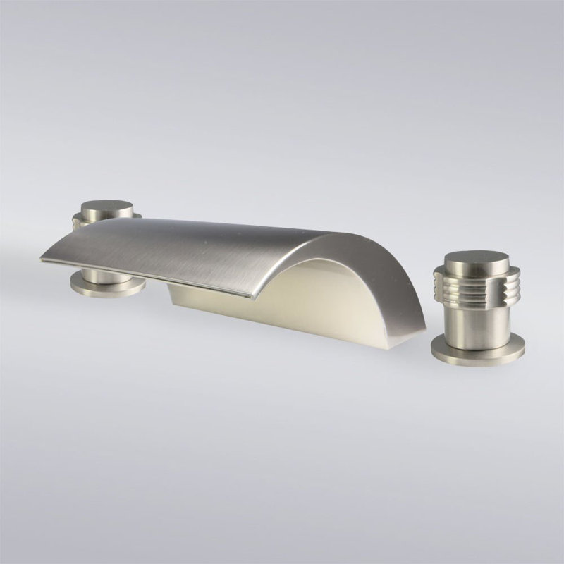 Kokols Double Handle Deck Mount Waterfall Tub Faucet Trim & Reviews